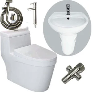 Bàn cầu lavabo khuyến mãi 011