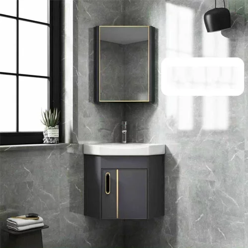 Tủ lavabo nhà tắm góc 42x42cm